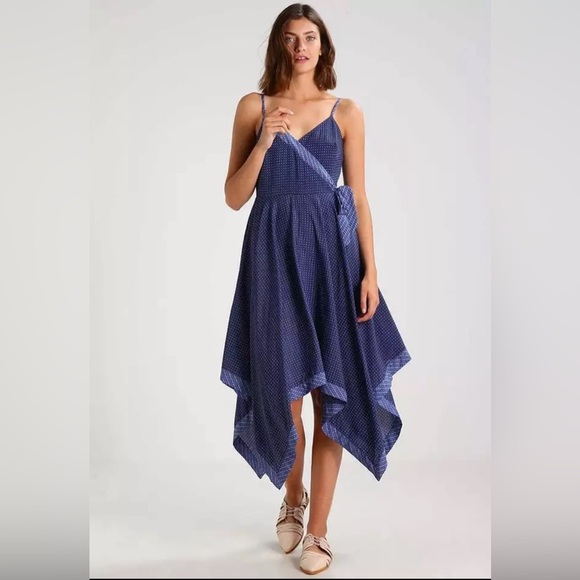 Banana Republic Strappy Melissa Geo Tie dress in size 10 - Picture 1 of 6